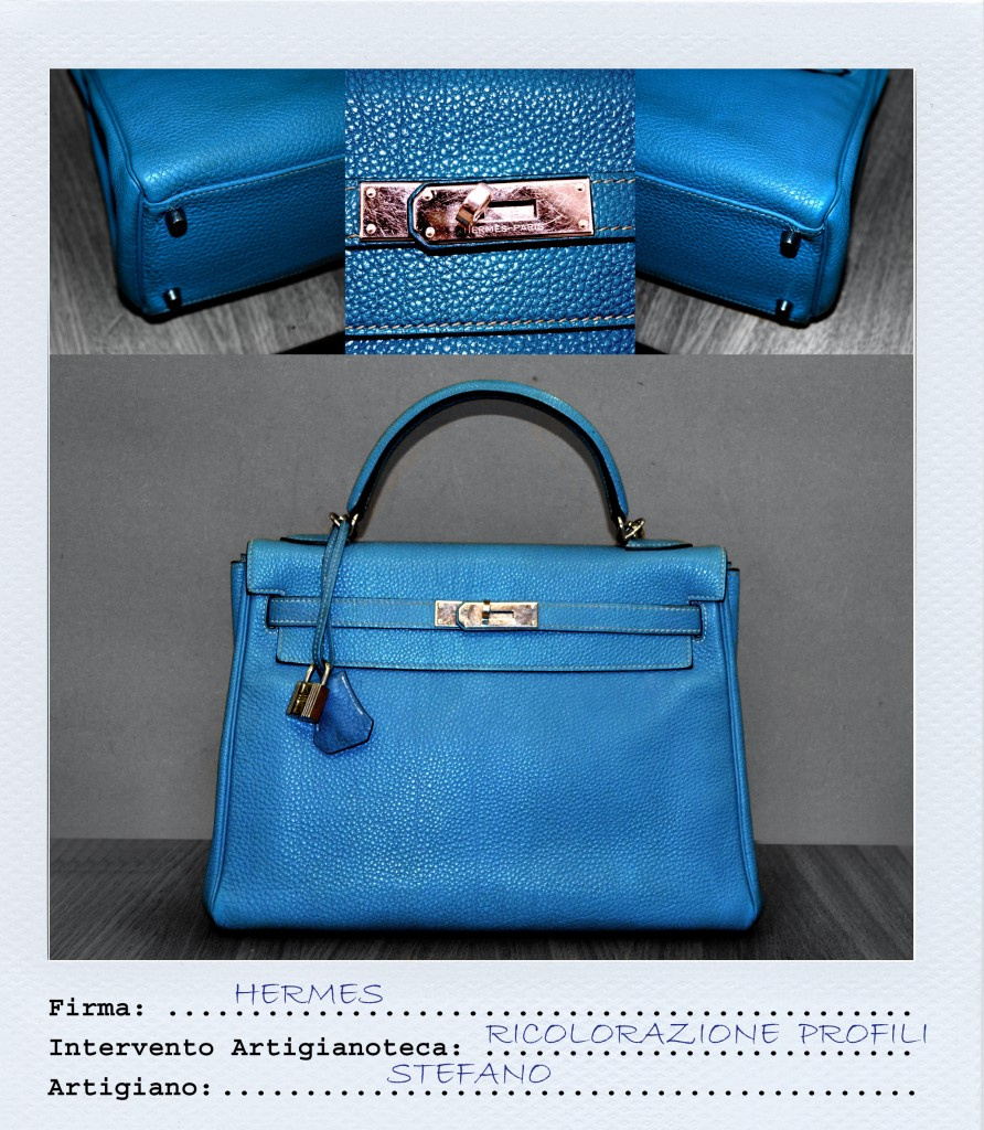 Ricolorazioni profili   borsa   Hermès