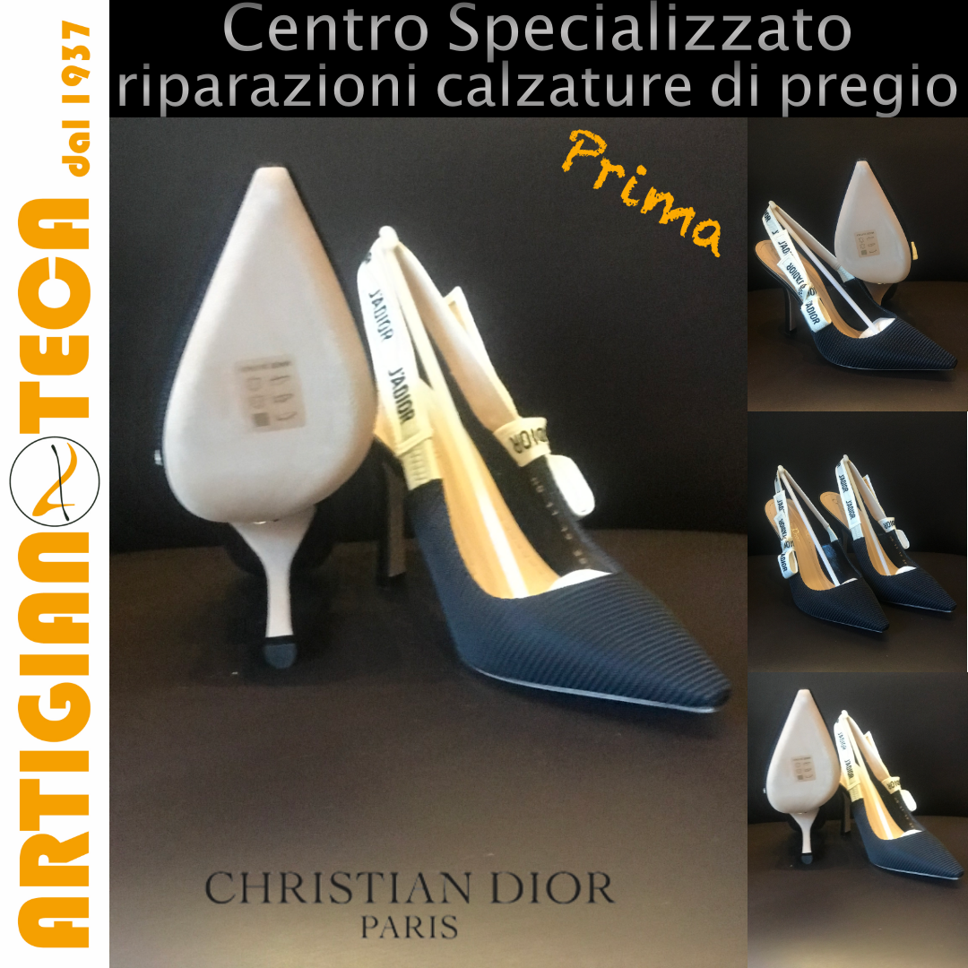 Christian Dior con suole modello SILK crema